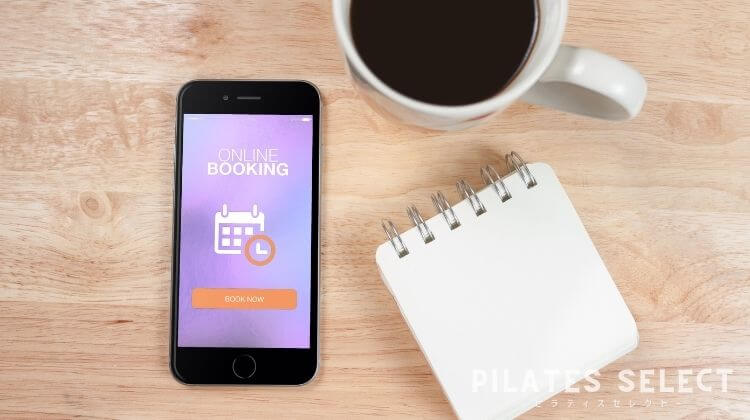 zen place pilatesの予約、キャンセル、退会の画像