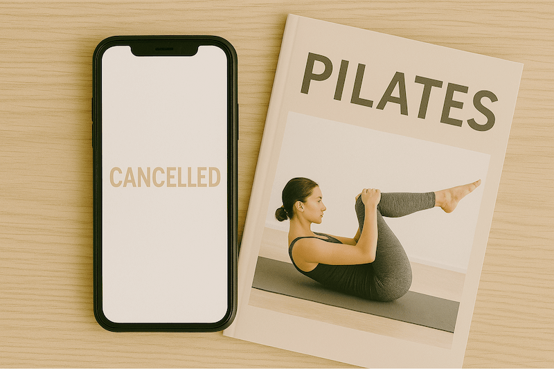 ピラティスミラー　キャンセル