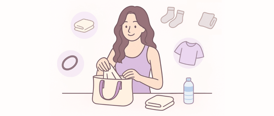 ピラティス 持ち物 画像