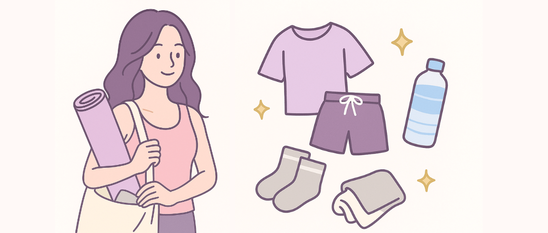 ピラティスK 体験　持ち物　画像